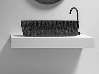 Alpha design - wastafel - met koolstofvezel bekleed - afbeelding 2 van  2