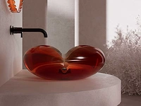Alpha design - wastafel - transparante hars lotus - afbeelding 2 van  2