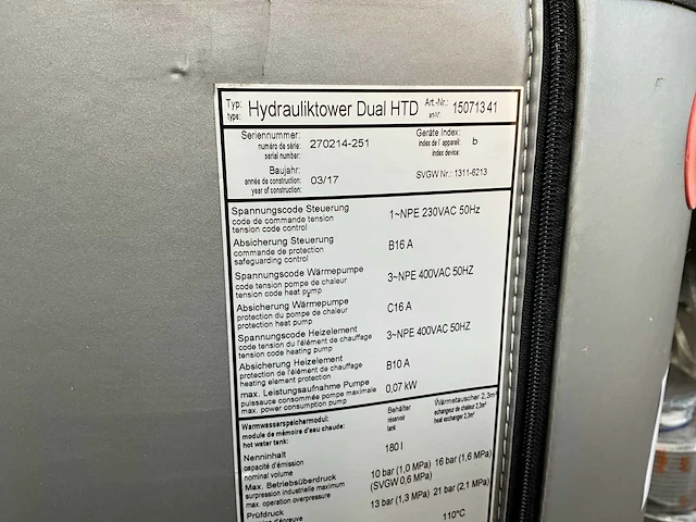Alpha innotec hydrauliktower dual htd warmtepompboiler - afbeelding 4 van  8
