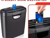 Alpina papierversnipperaar/creditcard-vernietiger - afbeelding 3 van  6