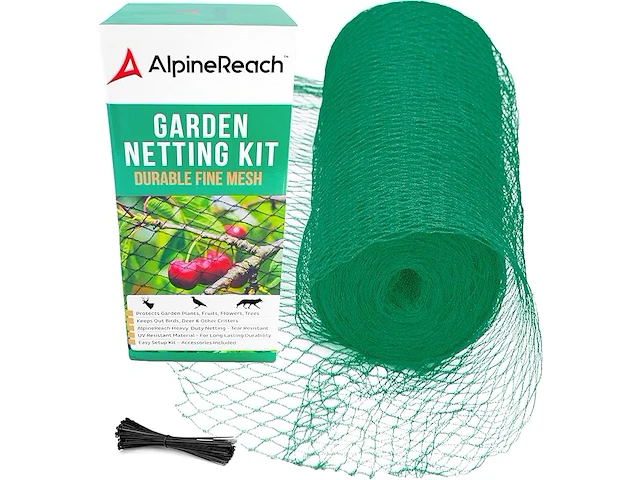 Alpinereach tuinnet, 4,5 m x 15 m - afbeelding 1 van  4