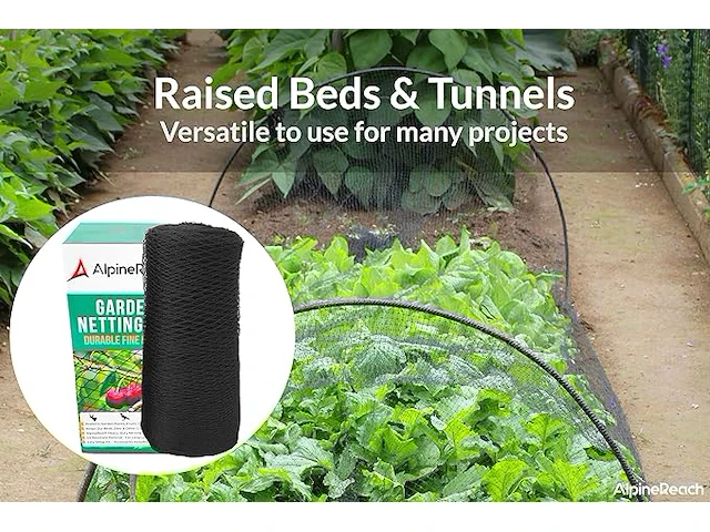 Alpinereach tuinnet, 4,5 m x 15 m - afbeelding 3 van  4