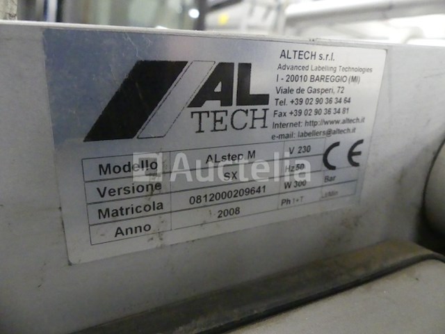 Altech alstep m etiketteermachine - afbeelding 6 van  6