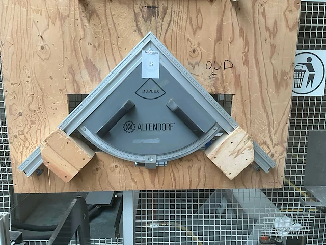 Altendorf duplex dubbele verstekaanslag - afbeelding 1 van  6