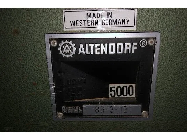 Altendorf paneelzaag - afbeelding 11 van  12