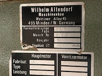 Altendorf paneelzaag - afbeelding 4 van  21