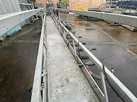 Altrex 9 meter modulaire aluminium hangbrug - afbeelding 7 van  10