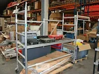 Altrex aluminium stelling op wielen afm ± 200 x 0,70x 200