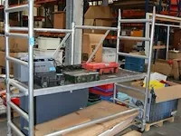 Altrex aluminium stelling op wielen afm ± 200 x 0,70x 200 - afbeelding 3 van  10
