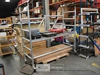 Altrex aluminium stelling op wielen afm ± 200 x 0,70x 200 - afbeelding 7 van  10