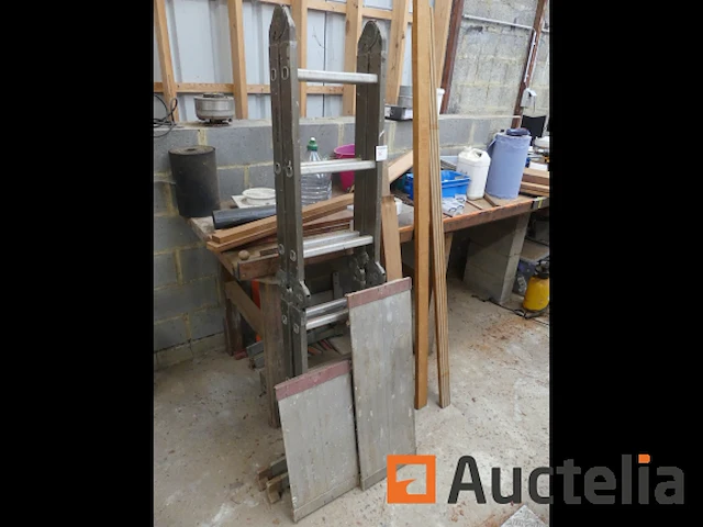 Altrex modulaire ladder met 4x3 sporten - afbeelding 3 van  5