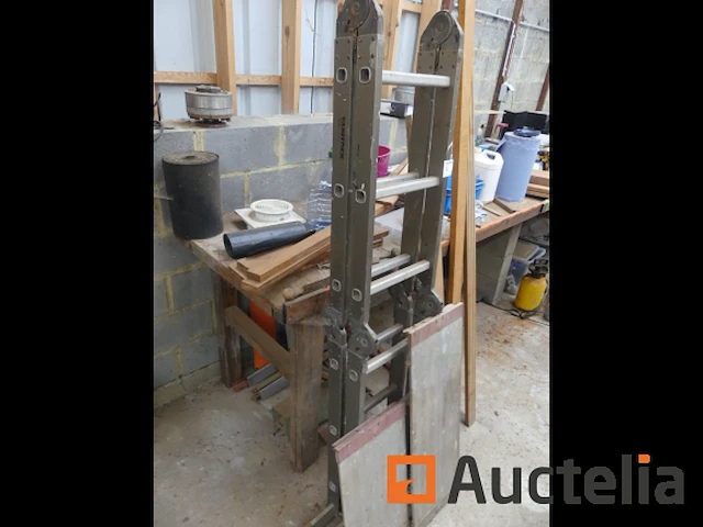 Altrex modulaire ladder met 4x3 sporten - afbeelding 4 van  5