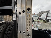 Alu 3delig schuifladeer vv. 3x10 sporten - afbeelding 2 van  4