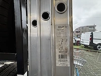 Alu 3delig schuifladeer vv. 3x10 sporten - afbeelding 3 van  4