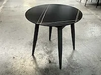Alu bijzettafel liv•out marble, dia plm 80cm - afbeelding 1 van  2