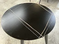 Alu bijzettafel liv•out marble, dia plm 80cm - afbeelding 2 van  2
