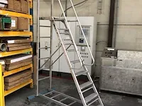Alu bordesladder - afbeelding 1 van  2