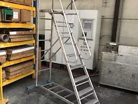 Alu bordesladder - afbeelding 2 van  2