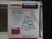 Alu dubbele ladder diggers - afbeelding 2 van  2