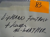 Alu footrest diphano - afbeelding 3 van  3