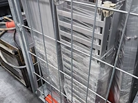 Alu frigostellingen in div. breedte en lengtes, best. uit 13 div. staanders en 29 div. leggers, volledig moduleerbaar - afbeelding 3 van  8
