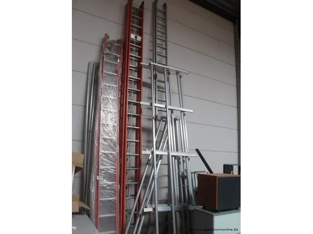 Alu ladder 2x24 solide - afbeelding 1 van  3