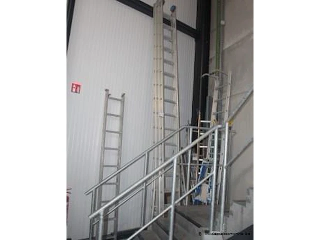Alu ladder 3x16 sporten - afbeelding 1 van  1