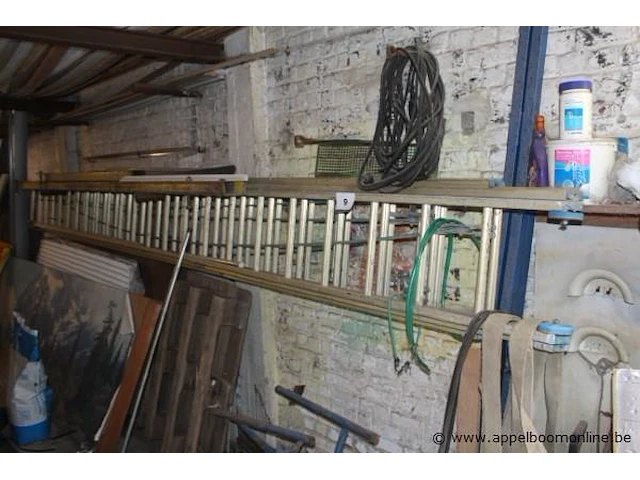 Alu ladder 3x22 sporten - afbeelding 1 van  1