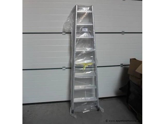 Alu ladder 8x2 sporten tubesca - afbeelding 1 van  3