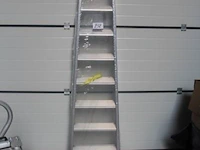 Alu ladder 8x2 sporten - afbeelding 1 van  3
