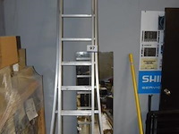 Alu ladder vv 2x10 sporten - afbeelding 1 van  1