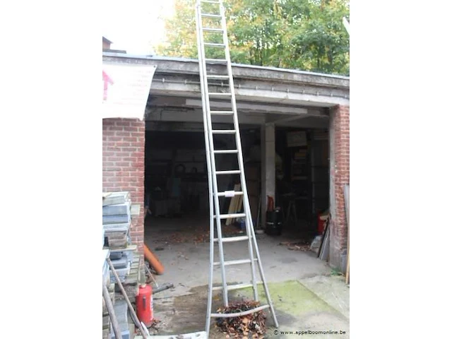 Alu ladder vv 2x16 sporten - afbeelding 1 van  1