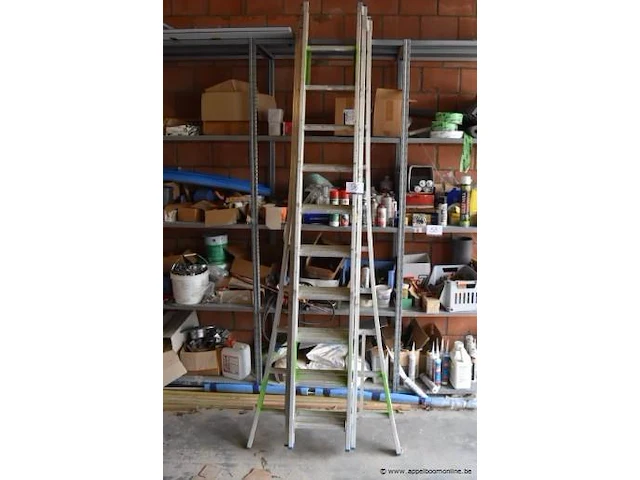 Alu ladder vv 3x10 sporten - afbeelding 1 van  1