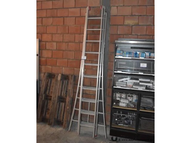 Alu ladder vv 3x10 sporten - afbeelding 1 van  1
