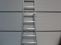 Alu ladder vv 9 sporten solide - afbeelding 1 van  2