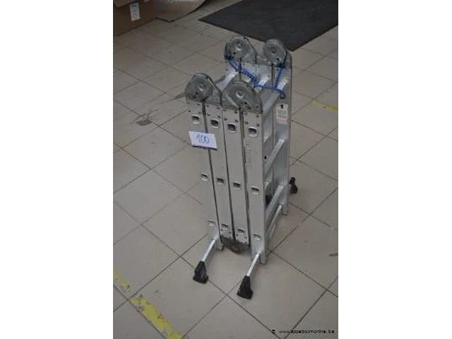 Alu plooiladder salick jc 403 - afbeelding 1 van  2