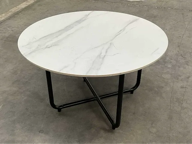 Alu salontafel liv•out, dia plm 80cm - afbeelding 1 van  2