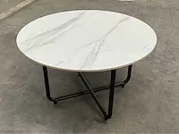 Alu salontafel liv•out, dia plm 80cm