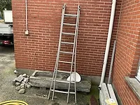 Alu schuifladder - afbeelding 1 van  4