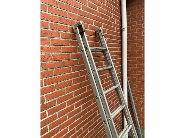 Alu schuifladder - afbeelding 3 van  4