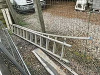 Alu schuifladder - afbeelding 1 van  4