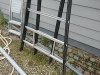 Alu steekladder 2-delig - afbeelding 2 van  3