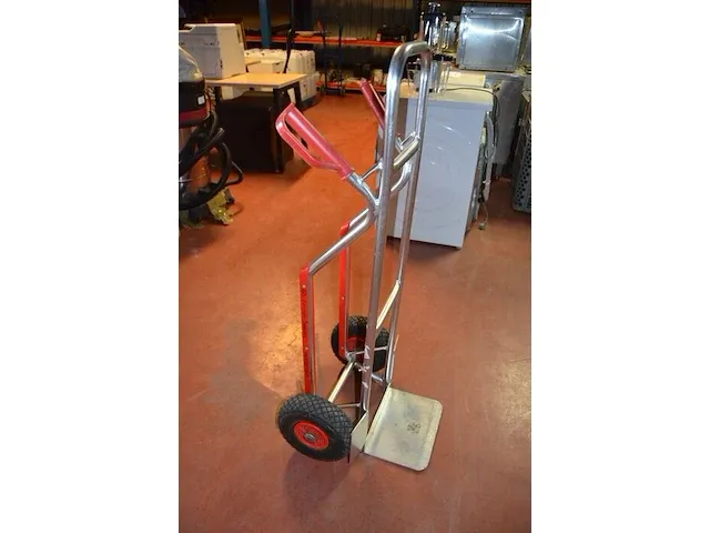 Alu steekwagen, doos pvc zakken (17,19) - afbeelding 5 van  6