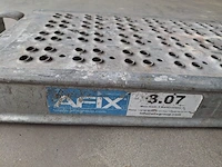Alu steigerramp en 2 metalen steunen - afbeelding 4 van  8