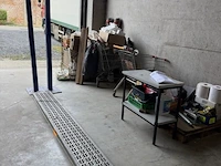 Alu steigerramp en 2 metalen steunen - afbeelding 6 van  8
