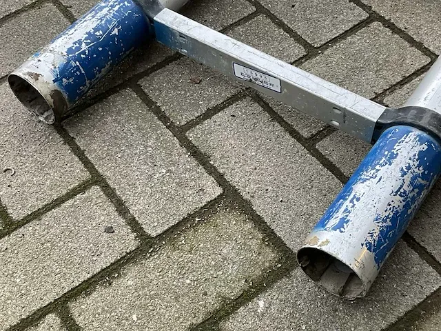 Alu telescopische ladder telesteps, voorzien van 10 sporten - afbeelding 3 van  3