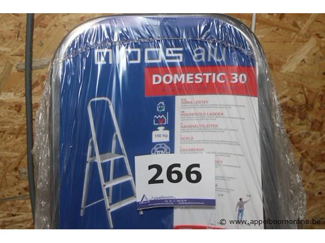Alu trapladder alpos, domestic 30 - afbeelding 2 van  2
