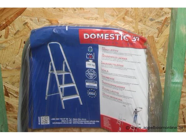 Alu trapladder alpos, domestic 30 - afbeelding 2 van  2