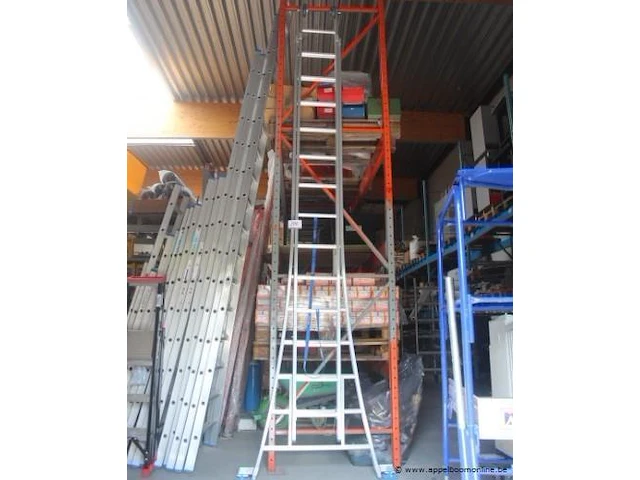 Alu trapladder das - afbeelding 1 van  1