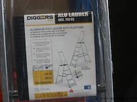 Alu trapladder diggers - afbeelding 2 van  2